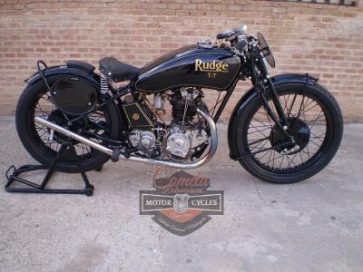 RUDGE TTR ORIGINAL 350C.C. CULATA RADIAL AÑO 1931