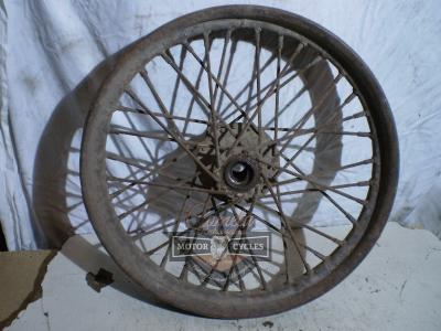 BUJE CON LLANTA PARA SIDECAR AÑOS 20 / 30 ROYAL ENFIELD  NORTON ARIEL TRIUMPH SUNBEAM OTRAS 