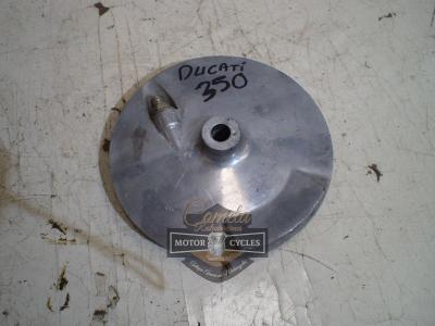 PLATO PORTA ZAPATAS CON REENVIO CUENTAKM DUCATI 350 ROAD SCRAMBLER 