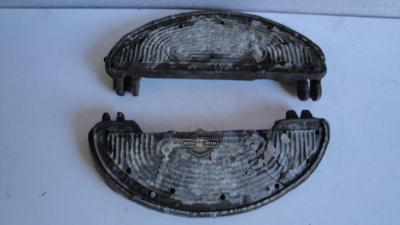 PLATAFORMAS REPOSAPIES ORIGINALES  HARLEY DAVIDSON WLA / UL  /UHL  /KNUCKLEHEAD / PANHEAD AÑOS 1940 A 1950