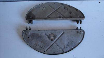 PLATAFORMAS REPOSAPIES ORIGINALES  HARLEY DAVIDSON WLA / UL  /UHL  /KNUCKLEHEAD / PANHEAD AÑOS 1940 A 1950 