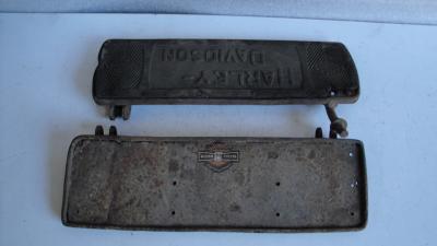 PLATAFORMAS REPOSAPIES ORIGINALES  HARLEY DAVIDSON F / FD / J  /JD / D / DL /W  AÑOS 1916 A 1939 