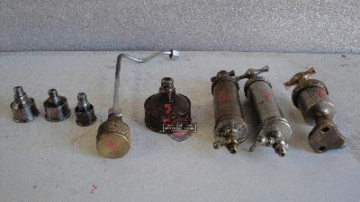 BOMBAS JERINGAS DE ACEITE MANUALES     AÑOS 1900 A 1910