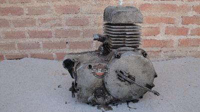 MOTOR  CICLOMOTOR  CANGURITO MOTOR HISPANIA 50cc COMPLETO  