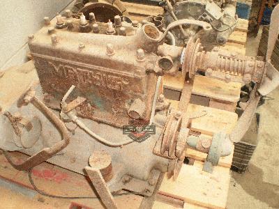 MOTOR MATHIS TYPE  GM / GP / GMC / GMG  CON CAJA DE CAMBIOS AÑOS 1924 A 1929 BUEN ESTADO 