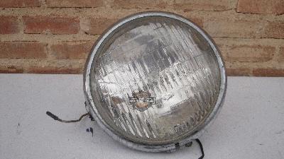 FARO KD 869 SAE M1  PHILIPS SEALES BEAM 6V / HARLEY DAVIDSON / TRIUMPH / BSA / CHOPPER / BOBBER  AÑOS 1950 A 1960 