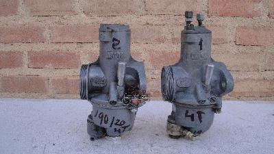 CARBURADOR AMAL CONCENTRICO 627/417 4 TIEMPOS DUCATI 250cc DE LUXE  / DUCATI 200  /  OTRAS 