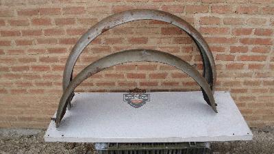 FENDERS MUDGUARD DELANTERO Y TRASERO RUDGE SPECIAL / ULSTER /  TTR  / 350cc / 500cc OHV   AÑOS 1930 / 1931 / 1932 / 1933 / 1934 / 1935 / 1936