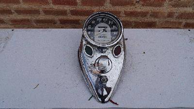 PANEL DE INSTRUMENTOS COMPLETO HARLEY DAVIDSON W / WL / WLA / WLC / SERVICAR  AÑOS 1940 A 1946 