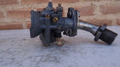 CARBURADOR DUCATI WEBER 15 MFC CON COLECTOR DE ADMISION  DUCATI CUCCIOLO  1945 A 1953 