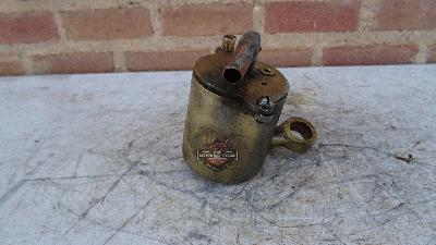 CUBA DE  BRONCE INCLINADA PARA CARBURETORS AÑOS 1920 A 1930 