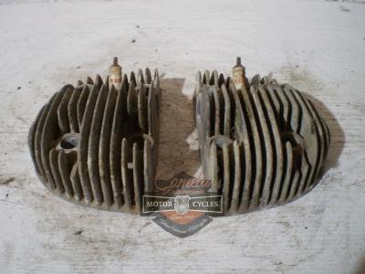  HEADS DE MOTOR BICILINDRICO 2 TIEMPOS 250cc350cc DKW ARDIE JAWA ETC