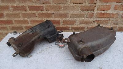 CONDOR A580 / A750 SILENCER / MUFFLER DE ESCAPE  ORIGINALES AÑOS 1945 A 1956 