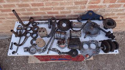  BMW R75 GUERRA BMW R61 R71 R66 R51  PIEZAS VARIAS GEARBOX Y MOTOR AÑOS 1940 A 1950 