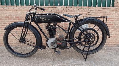 ROYAL ENFIELD  351 SPORT 350cc OHV MOTOR JAP AÑO 1924 