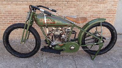 HARLEY DAVIDSON FAST ROADSTER RACER  PEASHOOTER 350cc OHV AÑO 1927 