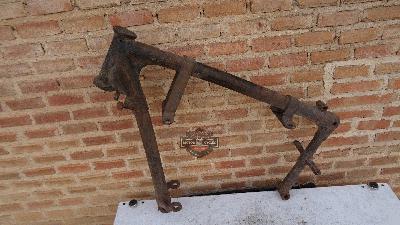 CHASIS / BASTIDOR PARTE CENTRAL ROYAL ENFIELD MODELO J 500cc OHV AÑOS 1937 / 1938 / 1939 