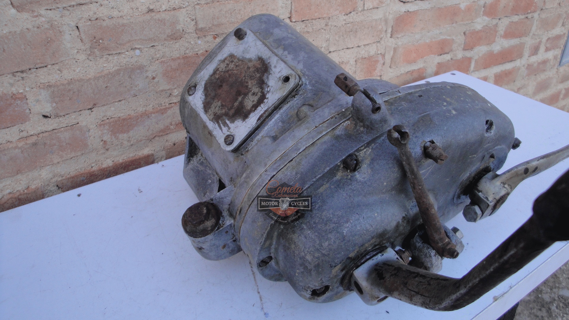 CAJA DE CAMBIOS BSA 500cc M22 / M23 / M24 . 4 MARCHAS , COMPLETA 1935 A 1939