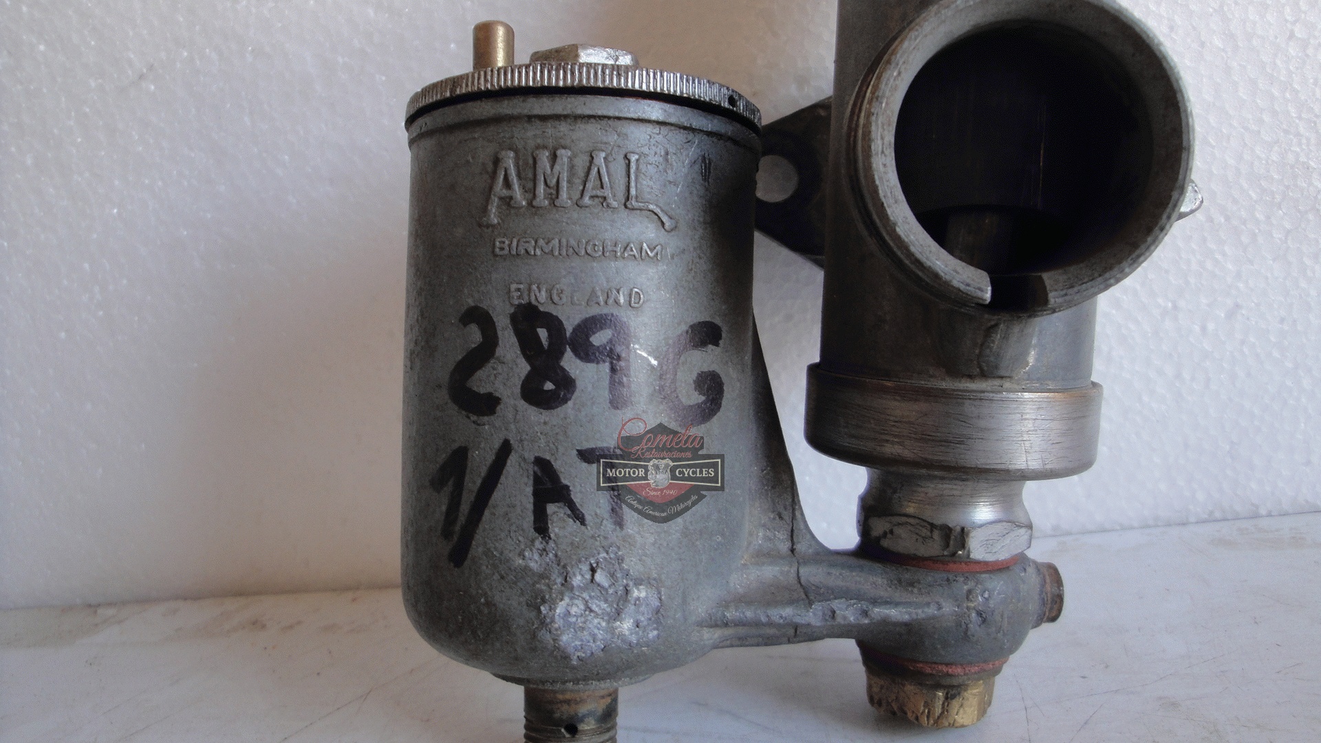 CARBURADOR AMAL 289G/1AT  BSA B33 500cc OHV AÑOS 1947 A 1954 